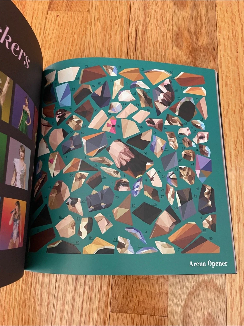 Ultimate Taylor Swift Sticker Mosaic Art Book Never Used